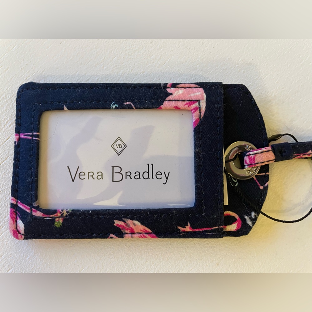 Vera Bradley luggage tag